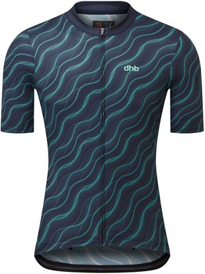 Maglia maniche corte dhb Blok Influx SS22 - Navy Blazer, Navy Blazer