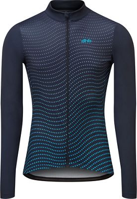 Maglia maniche lunghe dhb Blok Tide - Navy Blazer, Navy Blazer