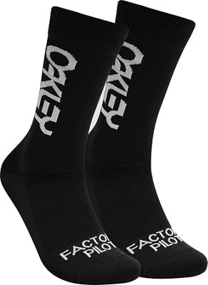 Oakley Factory Pilot Socks 2022 - Blackout - L}, Blackout