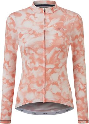 dhb Moda Women's Long Sleeve Jersey - Batik - Lotus - UK 16}, Lotus