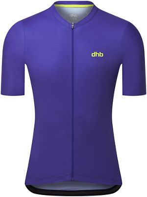 dhb Aeron Short Sleeve Jersey 2.0 - Bluing - L}, Bluing