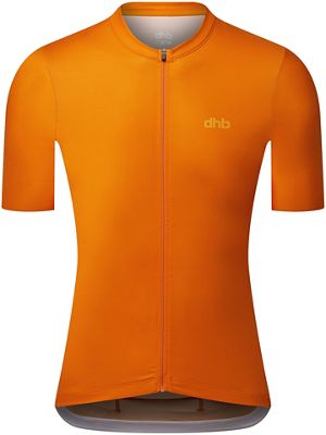 dhb Aeron Short Sleeve Jersey 2.0 - Persimmon Orange - M}, Persimmon Orange