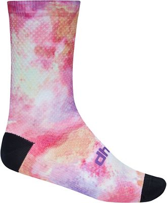 dhb Moda Sock (Funsha) SS22 - Pink-Multi - S/M}, Pink-Multi