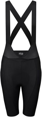 dhb Aeron Women's Bib Shorts 2.0 SS22 - Black - UK 10}, Black