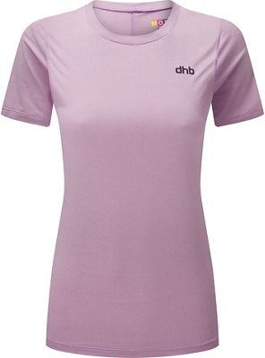 dhb Moda Women's Short Sleeve Tee SS22 - Crocus Petal - UK 10}, Crocus Petal