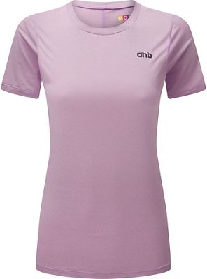 dhb Moda Women's Short Sleeve Tee SS22 - Crocus Petal - UK 14}, Crocus Petal