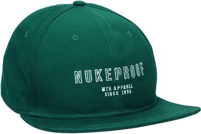 Nukeproof Flat Peak Cap Rain Forest SS22 - One Size}, Rain Forest