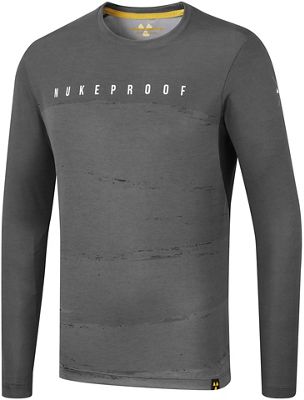 Nukeproof Blackline Youth Long Sleeve Jersey - 10-12 Years}, Black