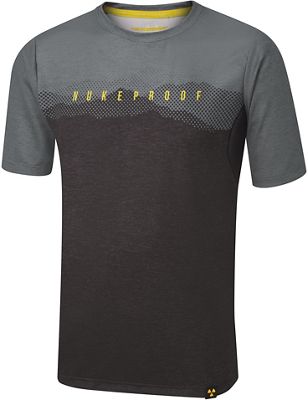 Nukeproof Blackline Youth Short Sleeve Jersey - Castlerock Grey - 8-10 Years}, Castlerock Grey