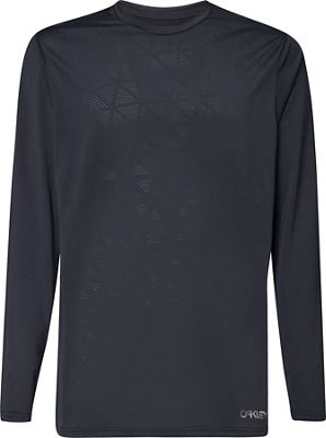 Oakley Reduct Berm LS MTB Jersey - Blackout - M}, Blackout