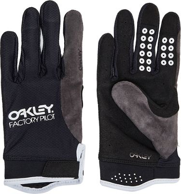 Oakley All Mountain MTB Gloves - Blackout - L}, Blackout