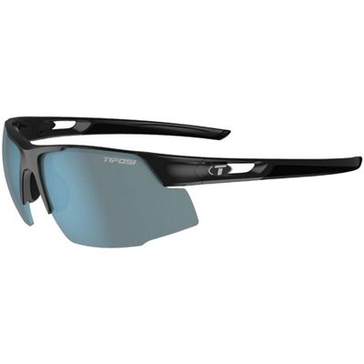 Tifosi Eyewear Centus Gloss Black Sunglasses 2022 - Gloss black-Smoke Bright Blue, Gloss black-Smoke Bright Blue