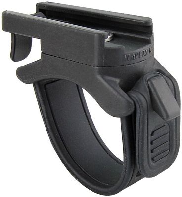 Ravemen Handlebar Bracket - Strap Type - Black - 25.4mm - 35mm}, Black