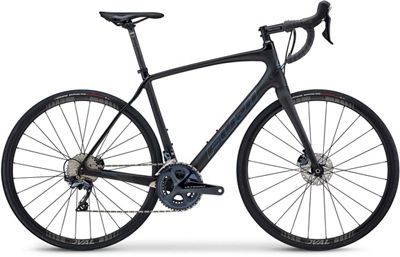 Bici da strada Fuji Gran Fondo 1.1 2021 - Satin Carbon - Gloss Black - 52cm (20.5), Satin Carbon - Gloss Black