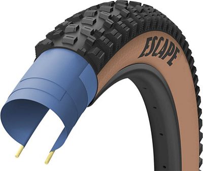 Goodyear Escape Ultimate Complete Tubeless Tyre - Black Tan - 2.35", Black Tan