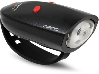 Hornit NANO Bike Light and Horn - Black - Red - Wing Clip OSFA}, Black - Red