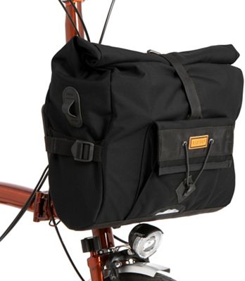 Restrap City Loader Commuter Bike Bag - Black, Black