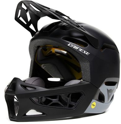 Dainese Linea 01 MIPS Full Face MTB Helmet SS22 - Black - M/L}, Black