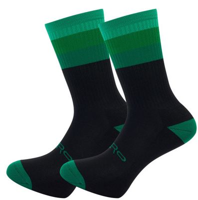 Orro Terra Socks SS22 - Noir-Vert - L, Noir-Vert