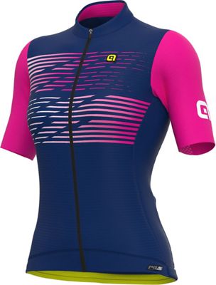 Alé Women's Logo Jersey SS22 - Fuscia - S}, Fuscia