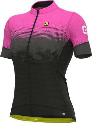 Alé Women's Gradient Jersey SS22 - Fluo Pink - L}, Fluo Pink