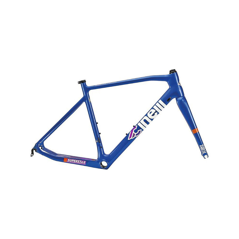 Cinelli Superstar Caliper Frameset 2022 - Bleu} - M}, Bleu}