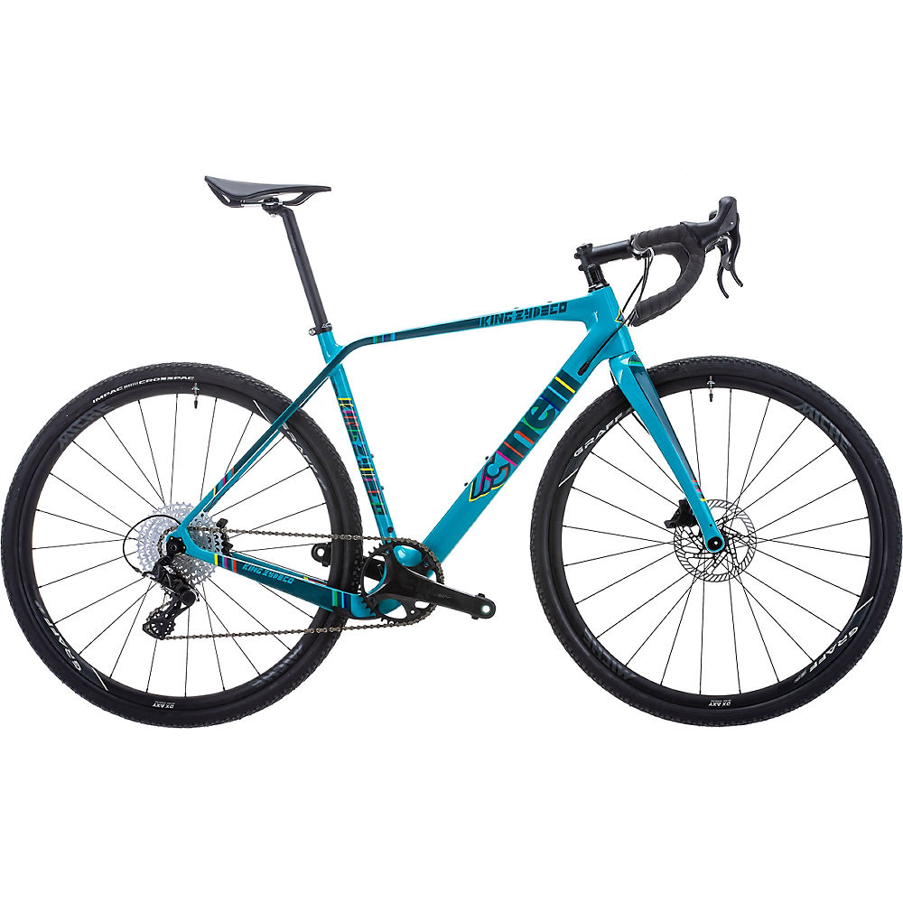Cinelli King Zydeco Ekar 13x Gravel Bike 2022 - Turquoise, Turquoise