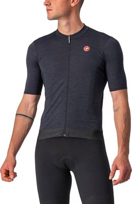 Castelli Finisseur Jersey SS22 - Light Black - L}, Light Black