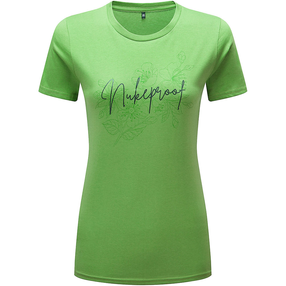 Nukeproof Womens Botanical T-Shirt - Leaf Green - S}, Leaf Green