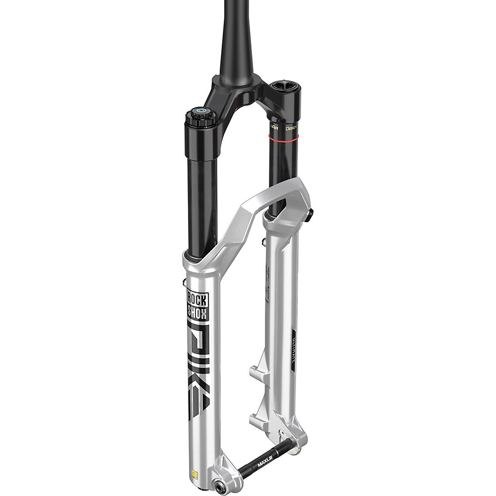 RockShox Pike Ultimate Charger 3 RC2 Fork - Silver - 140mm Travel, Silver