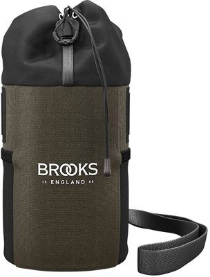 Brooks England Scape Handlebar Feed Pouch - Mud Green - 1 Litre}, Mud Green