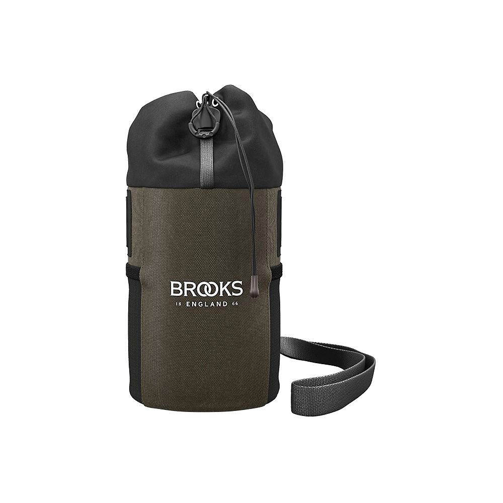 Brooks England Scape Handlebar Feed Pouch - Mud Green - 1 Litre, Mud Green