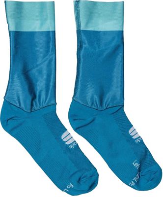Sportful Women's Light Cycling Socks SS22 - Berry Blue Juniper Blue - L/XL/XXL}, Berry Blue Juniper Blue