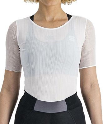 Sportful Women's Pro Short Sleeve Base Layer SS22 - White - L}, White