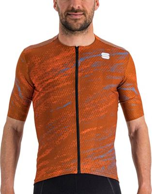 Sportful Cliff Supergiara Cycling Jersey SS22 - Cayenna Red - XXL}, Cayenna Red