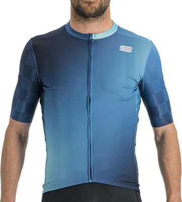 Sportful Rocket Cycling Jersey SS22 - Berry Blue Juniper Galaxy - XXL}, Berry Blue Juniper Galaxy