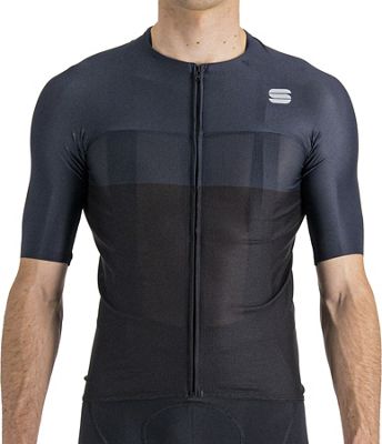 Sportful Light Pro Cycling Jersey SS22 - Black Galaxy Blue - XXL, Black Galaxy Blue