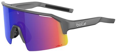 Bolle C-Shifter Volt Grey Mirror Sunglasses 2022 - Titanium Matte Ultraviolet, Titanium Matte Ultraviolet