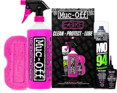Muc-Off eBike Clean - Protect and Lube Kit - Black - 4-in-1 Kit}, Black
