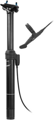 XLC External Dropper Seat Post - Black - 125mm Drop, Black