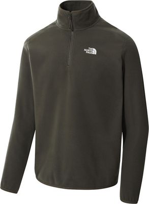 The North Face 100 Glacier 1-4 Zip SS19 - New Taupe Green - S}, New Taupe Green