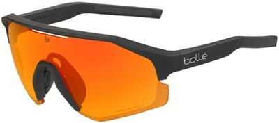 Bolle Lightshifter Phantom PC Brown Sunglasses 2022 - Matte Black Phantom Brown, Matte Black Phantom Brown