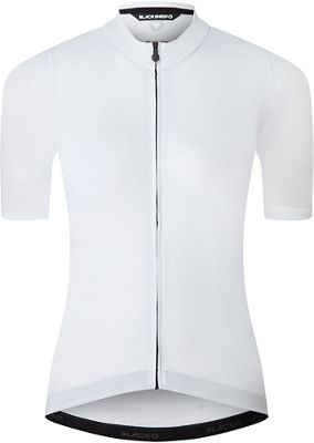 Black Sheep Cycling Women's Essentials TEAM Cycling Jersey SS22 - White - M}, White