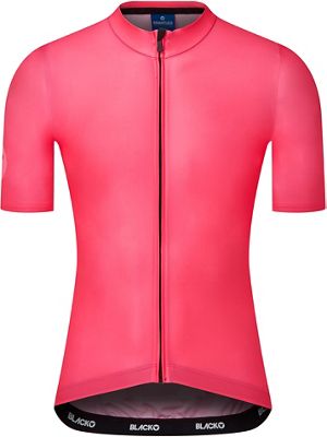 Black Sheep Cycling Essentials TEAM Jersey (Neon Pink) SS22 - XL}, Neon Pink