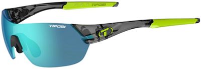 Tifosi Eyewear Slice Crystal Smoke 3 Lens Sunglasses 2022 - Crystal Black-Clarion, Crystal Black-Clarion