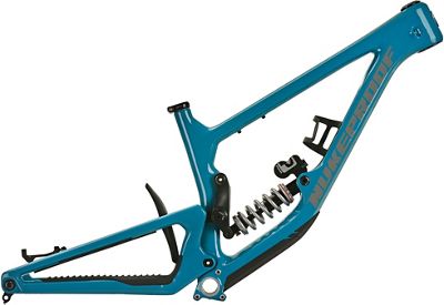 Nukeproof Giga 297 Carbon MTB Frame (Push Shock) - Teal - M}, Teal