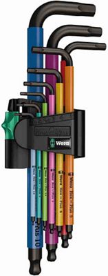Wera Tools 950-9 Hex-Plus 1 SB L-Key Toolset - Multi Coloured - 9 Piece}, Multi Coloured