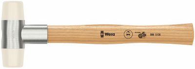 Wera Tools 101 Soft-Faced Hammer - Silver, Silver