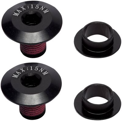 Vitus Rapide FS Lower Shock Bolt Kit - Black, Black