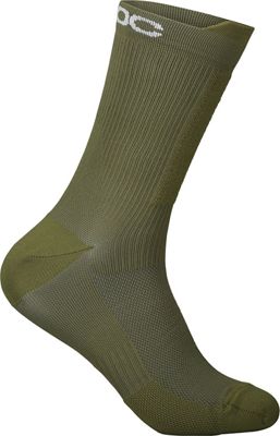 POC Lithe MTB Sock Mid 2022 - Epidote Green - M}, Epidote Green